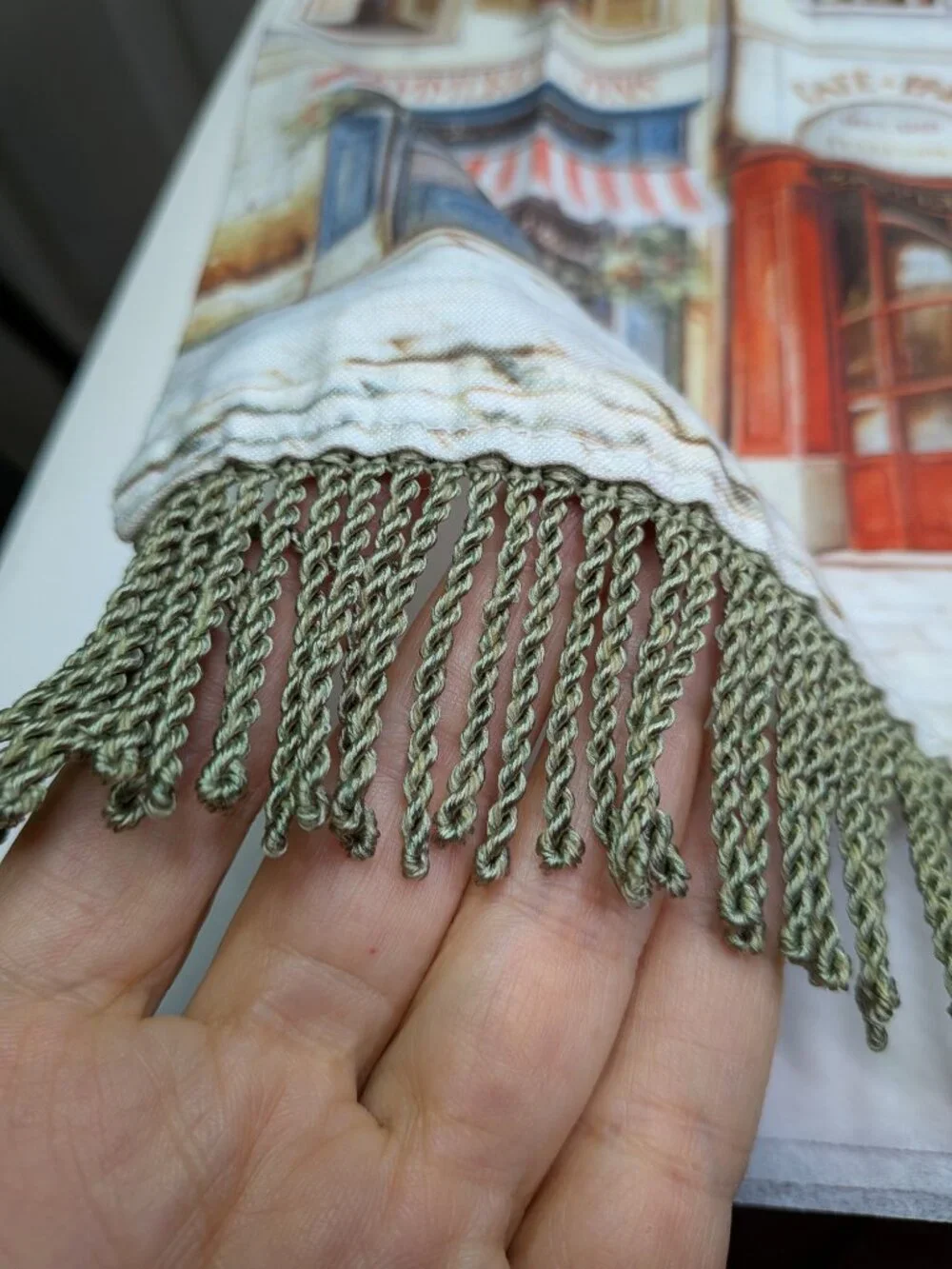 French Paris Cafe Bistro Window Valance Tier Curtains Pair Tweel Home 29